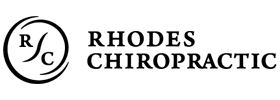The Rhodes Chiropractic logo for the website sidebar